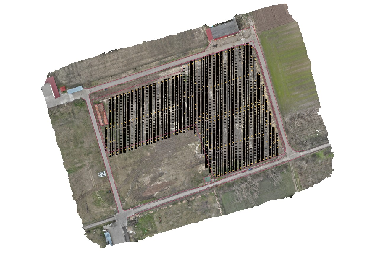 Napelemparkok felmérése és vizsgálata